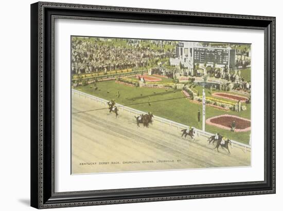 Kentucky Derby, Louisville-null-Framed Art Print