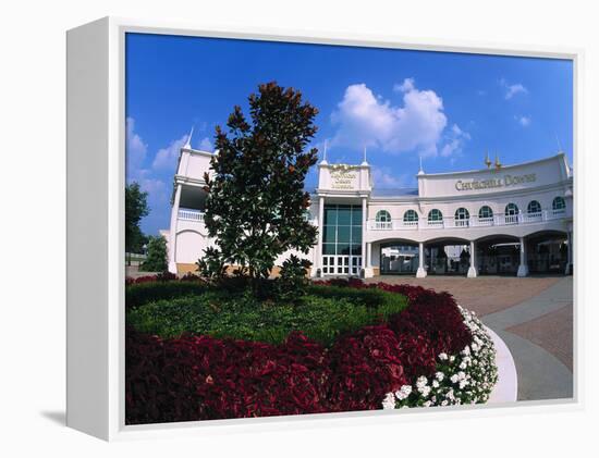 Kentucky Derby Race, Churchill Downs, Kentucky-Bill Bachmann-Framed Premier Image Canvas