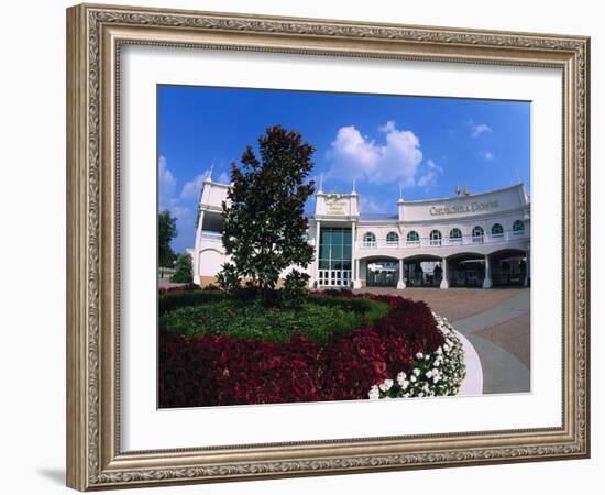 Kentucky Derby Race, Churchill Downs, Kentucky-Bill Bachmann-Framed Photographic Print