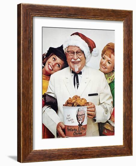 Kentucky Fried Chicken Ad-null-Framed Giclee Print