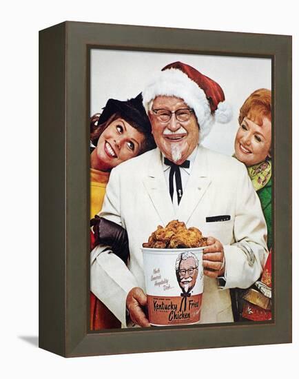 Kentucky Fried Chicken Ad-null-Framed Premier Image Canvas