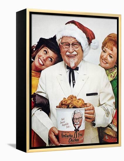 Kentucky Fried Chicken Ad-null-Framed Premier Image Canvas