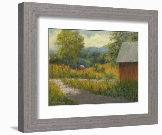 Kentucky Hill Farm-Mary Jean Weber-Framed Art Print