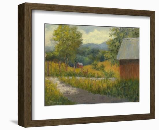 Kentucky Hill Farm-Mary Jean Weber-Framed Art Print