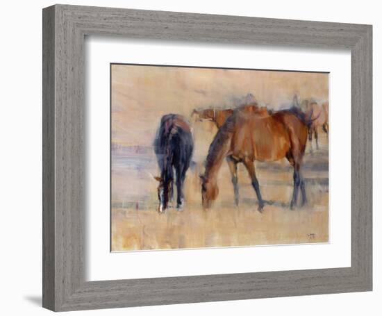 Kentucky Morning 1-Valtcho Tonov-Framed Art Print