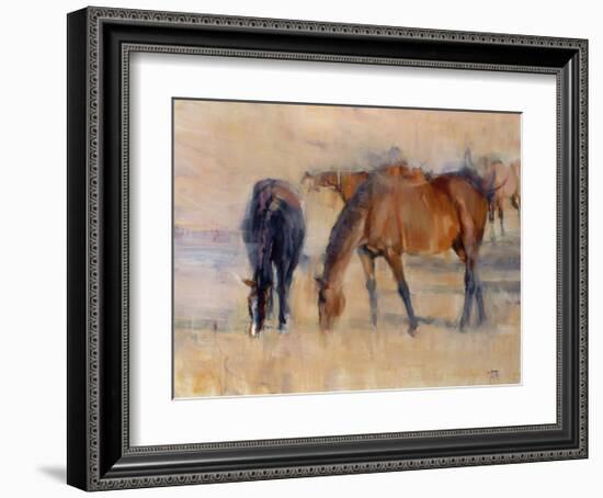 Kentucky Morning 1-Valtcho Tonov-Framed Art Print