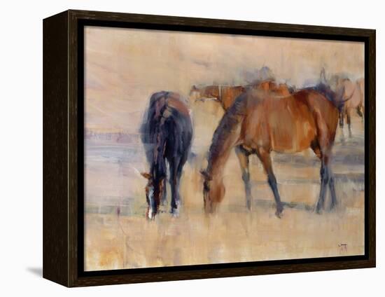 Kentucky Morning 1-Valtcho Tonov-Framed Stretched Canvas