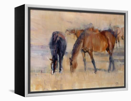 Kentucky Morning 1-Valtcho Tonov-Framed Stretched Canvas