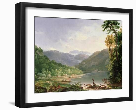 Kentucky River, Near Dic River-Thomas Worthington Whittredge-Framed Giclee Print