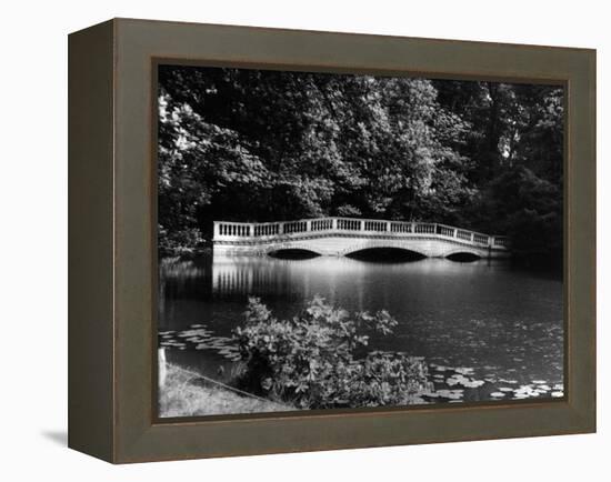 Kenwood House Bridge-Fred Musto-Framed Premier Image Canvas