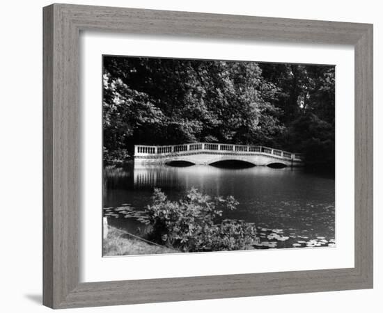 Kenwood House Bridge-Fred Musto-Framed Photographic Print