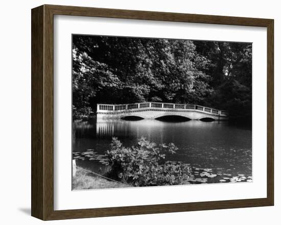 Kenwood House Bridge-Fred Musto-Framed Photographic Print