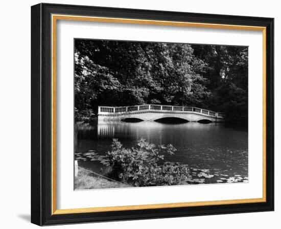 Kenwood House Bridge-Fred Musto-Framed Photographic Print