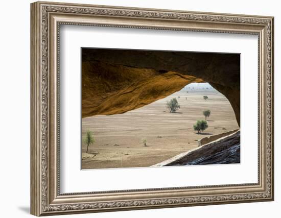 Kenya, Amboseli NP, View from Outcrop Where Solomon and Saruni Live-Alison Jones-Framed Photographic Print