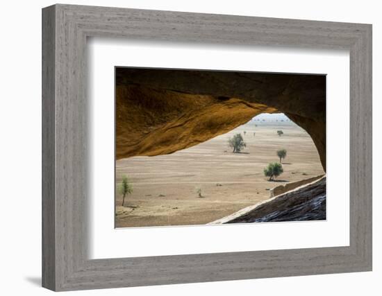 Kenya, Amboseli NP, View from Outcrop Where Solomon and Saruni Live-Alison Jones-Framed Photographic Print