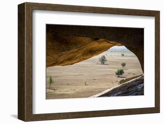 Kenya, Amboseli NP, View from Outcrop Where Solomon and Saruni Live-Alison Jones-Framed Photographic Print