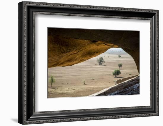 Kenya, Amboseli NP, View from Outcrop Where Solomon and Saruni Live-Alison Jones-Framed Photographic Print