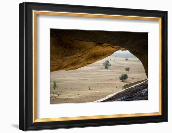 Kenya, Amboseli NP, View from Outcrop Where Solomon and Saruni Live-Alison Jones-Framed Photographic Print