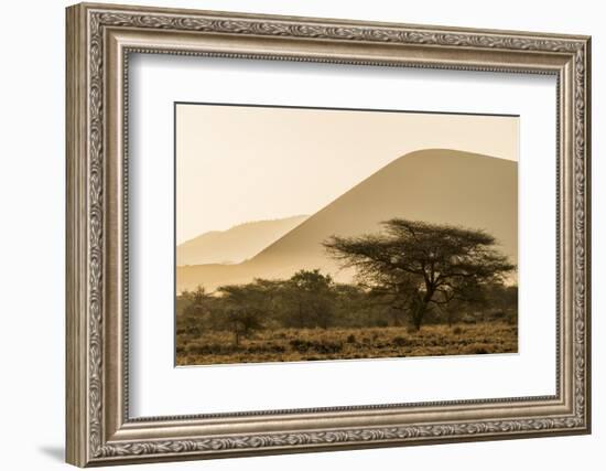 Kenya, Chyulu Hills, Old Donyo Wuas Lodge, Mbirikani, Sunrise-Alison Jones-Framed Photographic Print