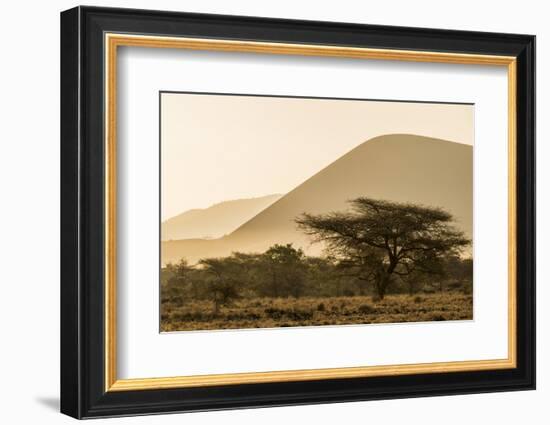 Kenya, Chyulu Hills, Old Donyo Wuas Lodge, Mbirikani, Sunrise-Alison Jones-Framed Photographic Print