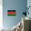 Kenya Flag Design with Wood Patterning - Flags of the World Series-Philippe Hugonnard-Premium Giclee Print displayed on a wall