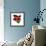 Kenya Flag On Map-Speedfighter-Framed Premium Giclee Print displayed on a wall