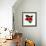 Kenya Flag On Map-Speedfighter-Framed Premium Giclee Print displayed on a wall