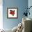 Kenya Flag On Map-Speedfighter-Framed Art Print displayed on a wall