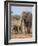 Kenya, Kajiado County, Amboseli National Park. a Female African Elephant with Two Small Babies.-Nigel Pavitt-Framed Photographic Print