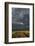 Kenya, Maasai Mara, Mara River Basin, Storm Cloud at Sunset and Road-Alison Jones-Framed Photographic Print