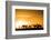 Kenya, Maasai Mara, Mara Triangle, Mara River Basin, Impalas at Sunset-Alison Jones-Framed Photographic Print