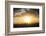 Kenya, Mara North Conservancy. a Couple on an Evening Walking Safari with their Guide and Maasai.-Niels Van Gijn-Framed Photographic Print