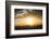 Kenya, Mara North Conservancy. a Couple on an Evening Walking Safari with their Guide and Maasai.-Niels Van Gijn-Framed Photographic Print