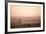 Kenya, Mara North Conservancy. a Young Giraffe with Never Ending Plains of Maasai Mara Behind-Niels Van Gijn-Framed Photographic Print