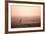 Kenya, Mara North Conservancy. a Young Giraffe with Never Ending Plains of Maasai Mara Behind-Niels Van Gijn-Framed Photographic Print