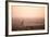 Kenya, Mara North Conservancy. a Young Giraffe with Never Ending Plains of Maasai Mara Behind-Niels Van Gijn-Framed Photographic Print