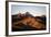 Kenya, Mount Kenya, Rutundu. Mount Kenya at Sunrise from the Northeast.-Nigel Pavitt-Framed Photographic Print