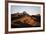 Kenya, Mount Kenya, Rutundu. Mount Kenya at Sunrise from the Northeast.-Nigel Pavitt-Framed Photographic Print