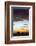 Kenya, Narok County, Masai Mara. Elephants Silhouetted Against a Beautiful Sky at Sunset.-Nigel Pavitt-Framed Photographic Print