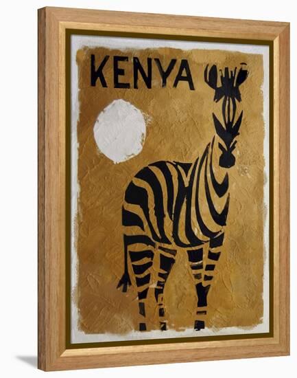 Kenya-Vintage Apple Collection-Framed Premier Image Canvas