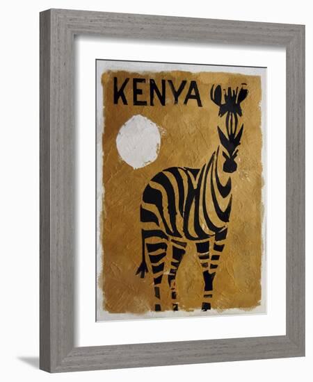 Kenya-Vintage Apple Collection-Framed Giclee Print