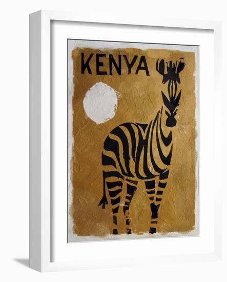 Kenya-Vintage Apple Collection-Framed Giclee Print