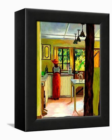 Kenyan Kitchen, 2013-Tilly Willis-Framed Premier Image Canvas