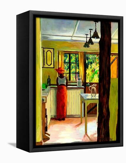 Kenyan Kitchen, 2013-Tilly Willis-Framed Premier Image Canvas