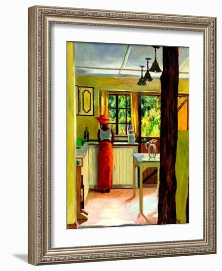 Kenyan Kitchen, 2013-Tilly Willis-Framed Giclee Print