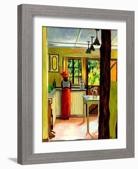 Kenyan Kitchen, 2013-Tilly Willis-Framed Giclee Print