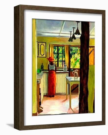 Kenyan Kitchen, 2013-Tilly Willis-Framed Giclee Print