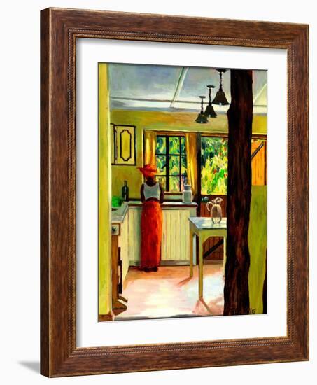 Kenyan Kitchen, 2013-Tilly Willis-Framed Giclee Print