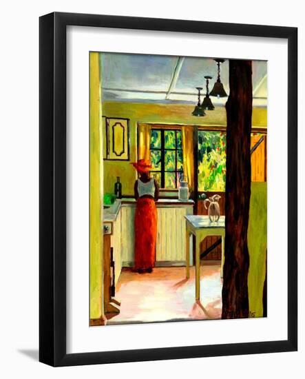 Kenyan Kitchen, 2013-Tilly Willis-Framed Giclee Print