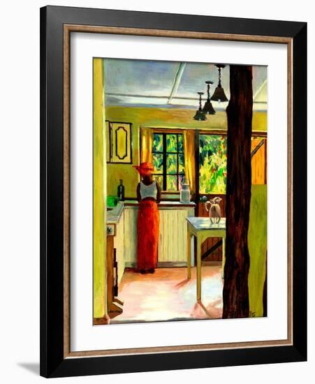 Kenyan Kitchen, 2013-Tilly Willis-Framed Giclee Print